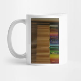 Coloured Crayons DoF Mug